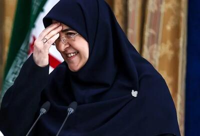 عکس؛ نقشه ایران روی مقنعه فاطمه مهاجرانی