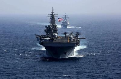 پشت پرده حضور گسترده ناوهای آمریکایی در منطقه/ محاصره دریایی برای کشاندن ایران پای میز مذاکره با شرایطی جدید؟