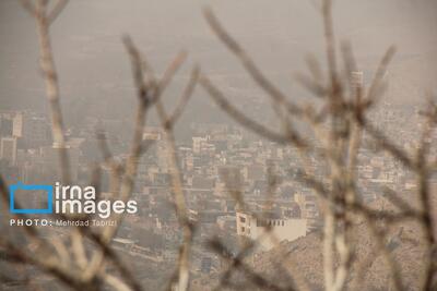 کیفیت هوای تهران در وضعیت نارنجی