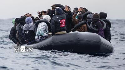 مرگ حدود ۴۰۰ مهاجر در مدیترانه طوفانی