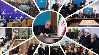 گزارشی از کنشگری فعالانه رئیس‌جمهور در مدیریت حوادث اخیر