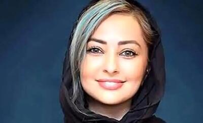  «نفیسه روشن» با چادر در حرم امام رضا (ع)؛ سال 93