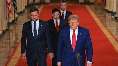  ترامپ: ناوگان نظامی آمریکا در نزدیکی ایران از ناوگانی که در سواحل ونزوئلا تشکیل شده، پیشی گرفته است