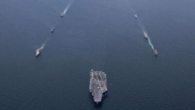  ناو هواپیمابر آبراهام لینکلن با چه توان نظامی به نزدیکی ایران می‌آید؟