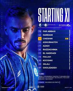  ترکیب استقلال برای دیدار با استقلال خوزستان