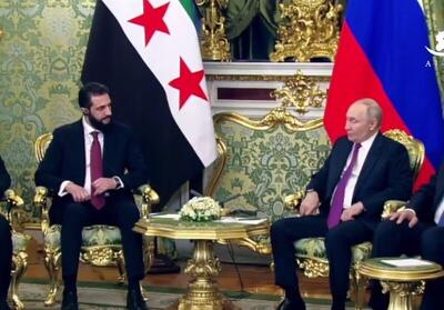  جزئیات دیدار پوتین با جولانی در کرملین