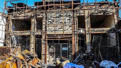  خسارات اغتشاشات اخیر به اماکن عمومی در کلاچای و چابکسر