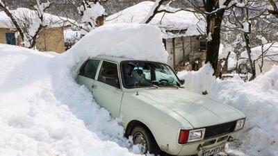 برف ۲۰ سانتیمتری در ارتفاعات تهران/ بارش ۱.۵ متری در شمال