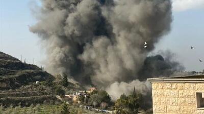  حمله هوایی رژیم صهیونیستی به جنوب و شرق لبنان