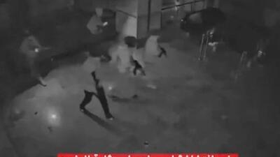  لحظه ورود تروریست‌های مسلح به مترو مشهد