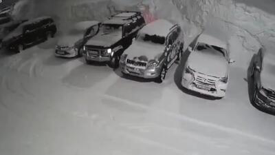  تایم‌ لپسی از میزان بارش روزانه برف در کامچاتکای روسیه