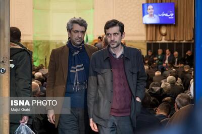 تصاویری از پسر پزشکیان در یک مراسم رسمی