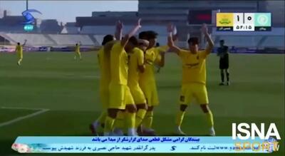حرکت نمادین بازیکنان تیم لیگ برتری بعد از گلزنی