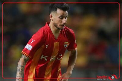  گل اول فولاد به پرسپولیس توسط احسان محروقی