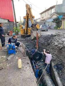  تکمیل عملیات اجرایی پروژه خطوط انتقال آبرسانی شهر لنگرود استان گیلان