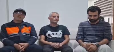  نجات راننده کامیون گیر افتاده در برف بعد از 5 روز