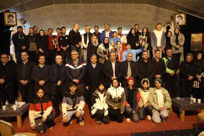 پایان رقابت‌های اسکی آلپاین قهرمانی کشور در سرعین با معرفی نفرات برتر