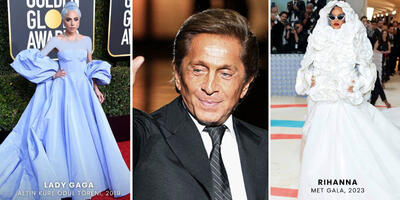 میراثی از شکوه و ظرافت؛ مروری بر ماندگارترین لباس‌هایی که والنتینو طراحی کرد - چی بپوشم