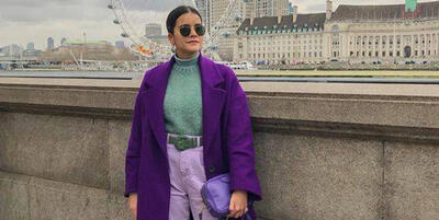  بنفش در زمستان؛ ترندی که آرام و بی‌سر و صدا در حال فراگیر شدن است - چی بپوشم