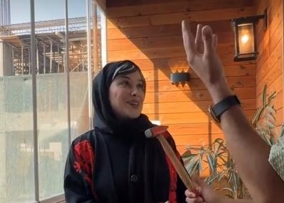  شیشه نشکن بالکن با هنرنمایی لوس نسرین مقانلو و آشا محرابی - چیدانه