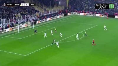 خلاصه بازی فنرباغچه ۰-۱ استون ویلا بهمن ۱۴۰۴