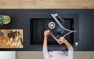  سینک گرانیتی بخرم یا استیل ؟ انتخاب بهترین سینک آشپزخانه