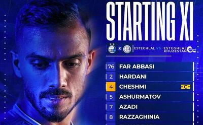 ترکیب استقلال برابر همنام خوزستانی مشخص شد