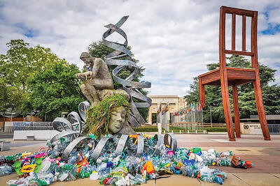 هشدار زیست‌محیطی از نوع هنری