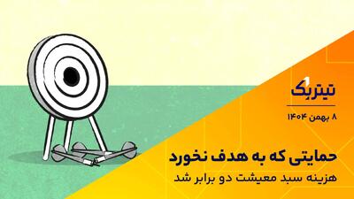 حمایتی که به هدف نخورد؛ هزینه سبد معیشت دو برابر شد