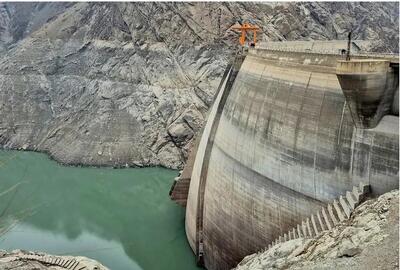 سد کرج به لبِ مرگ رسید+ عکس