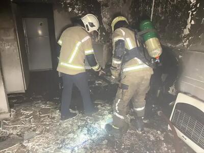 جزئیات آتش سوزی مرگبار یک مکانیکی در مشیریه تهران