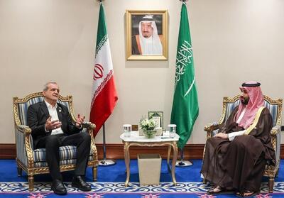  روایت سعودی‌ها از آنچه بن سلمان به پزشکیان گفت: عربستان اجازه نخواهد داد از فضای هوایی یا خاک آن برای هر گونه عملیات نظامی استفاده شود/ ما اجازه هیچ گونه حمله‌ای از سوی هر طرفی، بدون توجه به مقصد آن را نخواهیم داد