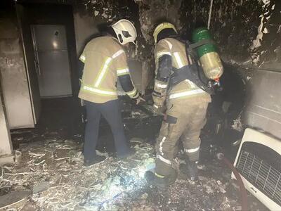 حریق در مکانیکی تهران یک کشته و دو مصدوم برجای گذاشت