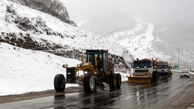 ارتفاع برف در این مناطق به ۲ متر رسید