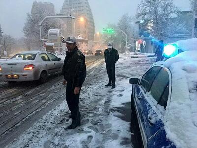  تهران در انتظار بارش برف و باران و کاهش دما