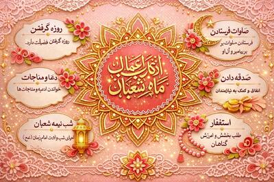 ذکرهای طلایی ماه شعبان