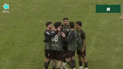 سوپرگل خیبر به فجرسپاسی از کرنر مستقیم + ویدئو