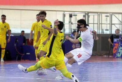 جام ملت‌های فوتسال آسیا| ایران گام اول را محکم برداشت