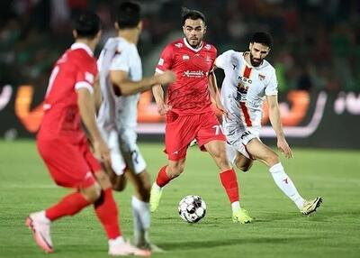 پرسپولیس با شکست به رختکن رفت/ صدر در خطر؛ پرسپولیس زیر فشار گل فولاد