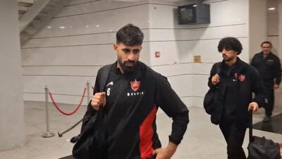 بازیکنان و اعضای تیم پرسپولیس بعد از بازی با فولاد حاضر به گفت و گو با خبرنگاران نشدند