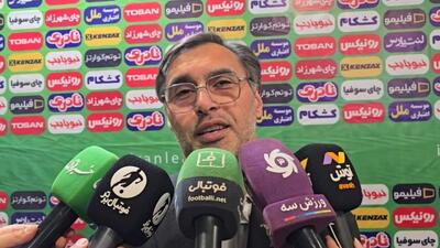 صحبت های علایی مقدم مدیرعامل شمس آذر بعد از پیروزی برابر پیکان