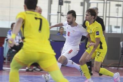 جام ملت‌های فوتسال آسیا| ایران گام اول را محکم برداشت