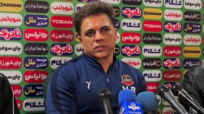 صحبت های وحید رضایی سرمربی شمس آذر بعد از بازی با پیکان