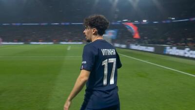 گل اول پاری سن ژرمن به نیوکاسل (گل زیبای ویتینیا)