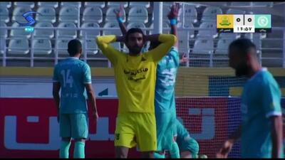 گل مردود شمس آذر مقابل پیکان