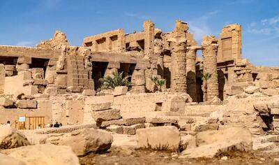 کشف دریاچه مقدس در معبد مصر باستان