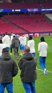  ویدئو: تمرینات رئال مادرید در لیسبون با حضور ستارگان