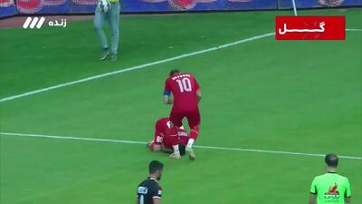 ویدیو: گل دوم فولاد به پرسپولیس توسط فرشاد احمدزاده
