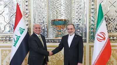  گزارش تصویری/ دیدار وزرای امور خارجه عراق و ایران
