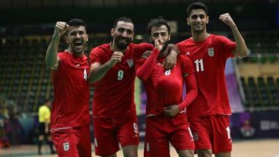 برنامه بازی های جام ملت های فوتسال آسیا